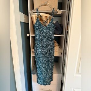 Nine Britton teal dress